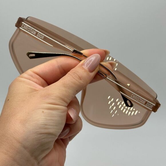 DIOR Sunglasses DIORCLUB M2U 41L0 Matte Nude Women NEW - Picture 10 of 11